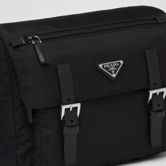 Prada Handbags - Prada Black Messenger Bag